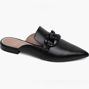 Linea Paolo | ADORA Resin Chain Keeper Mules Sz 11M